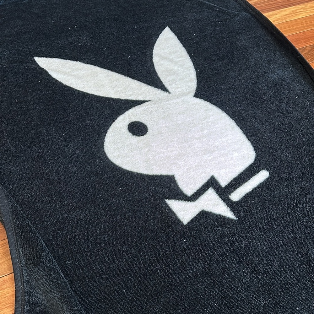 Vintage authentic Playboy cozy blanket